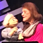 Ginger and Grandpa puppet